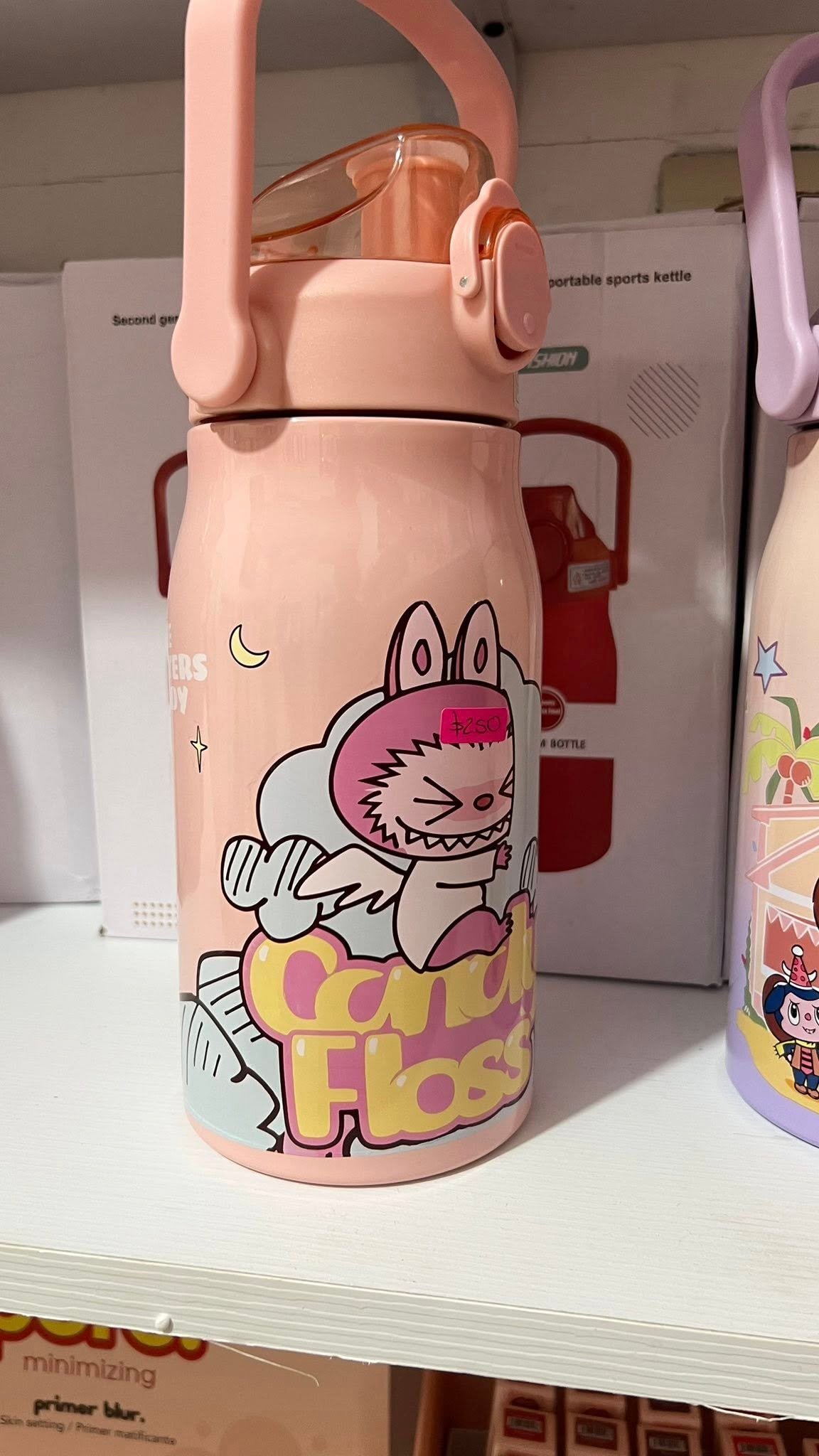 Botella Candy Floss Rosa